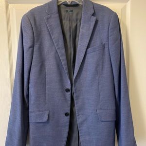 Light Blue Perry Ellis Slim Fit Stretch 36R Suit